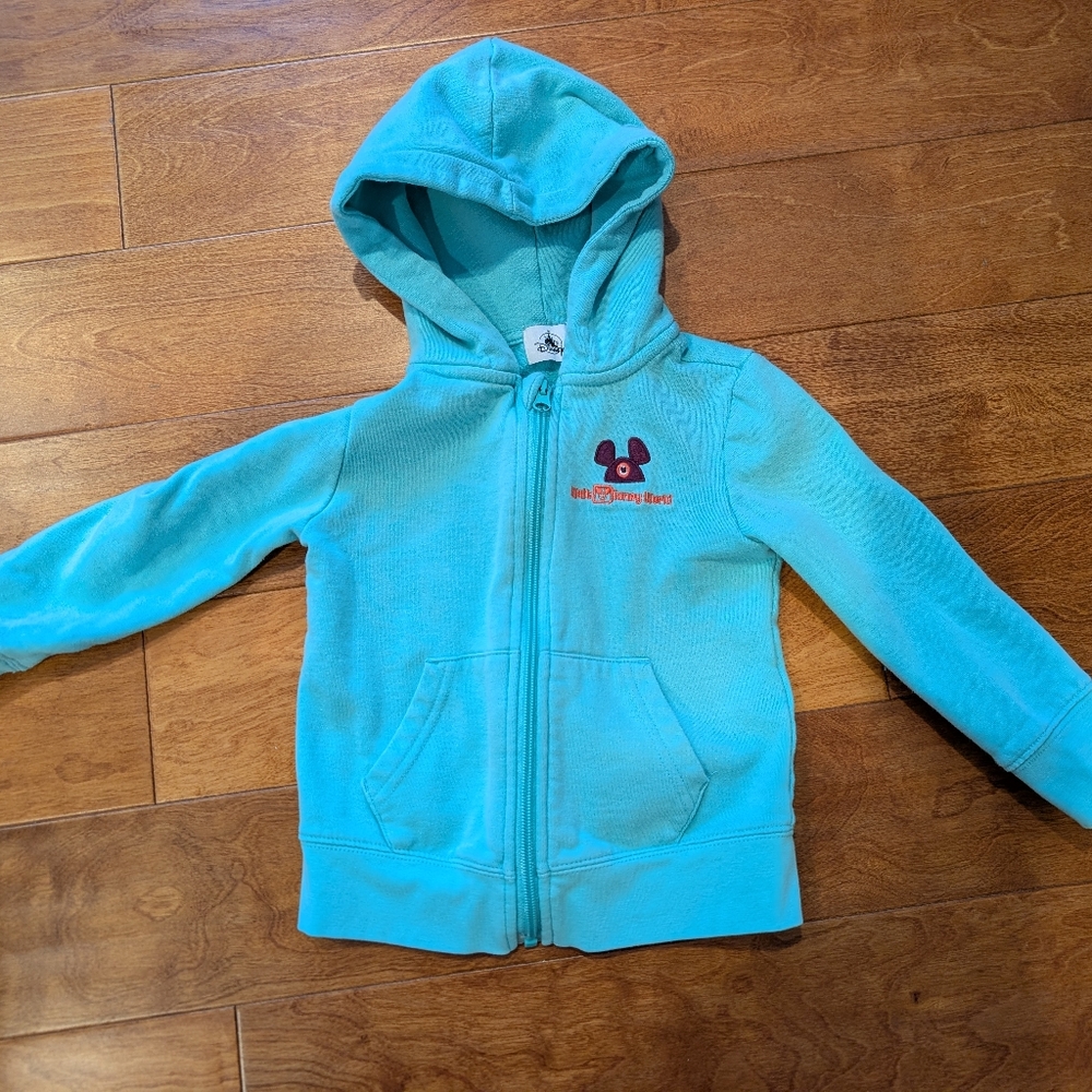 Disney Parks Turquoise Hoodie for Kids